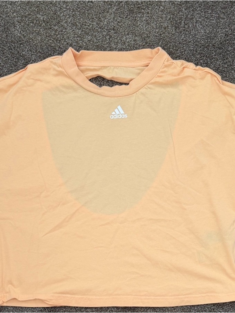Adidas Peach Short Sleeve Crew Tee